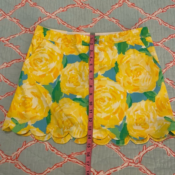 NWT Lilly Pulitzer Sunglow First Impressions Colette Skort ☀️ - Picture 9 of 11